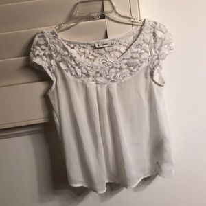Abercrombie Kids Lace White Top